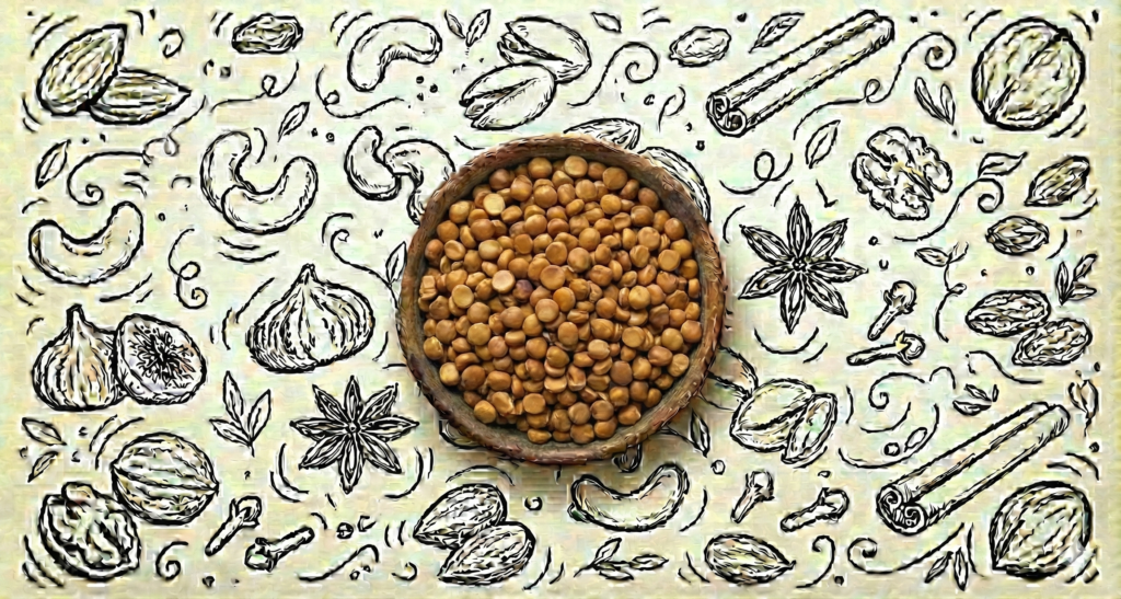 Harbara dal (chana dal)