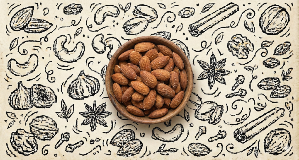 Salted Badam